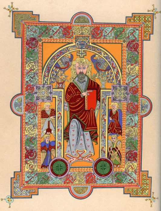 Framed Print : St Matthew, 7th century (1892) Framed Print : St Matthew, 7th century (1892)