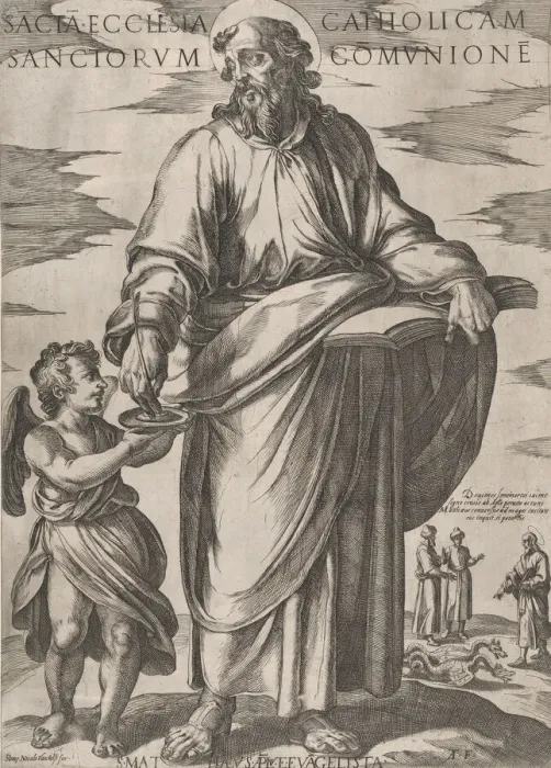 Framed Print : St. Matthew, from Christ, Mary, and the Apostles, ca. 1590-ca. 1610 Framed Print : St. Matthew, from Christ, Mary, and the Apostles, ca. 1590-ca. 1610