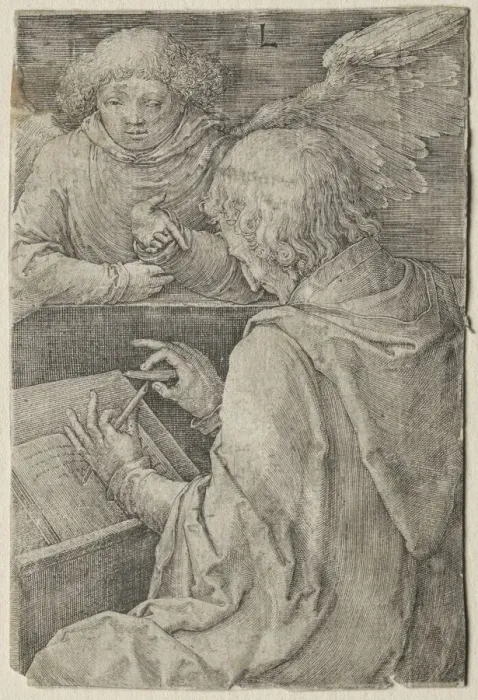 Framed Print : St. Matthew. Creator: Lucas van Leyden (Dutch, 1494-1533) Framed Print : St. Matthew. Creator: Lucas van Leyden (Dutch, 1494-1533)