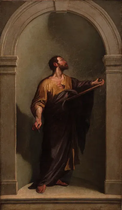 Framed Print : St Matthew the Evangelist, 1575-1747. Creator: Carracci, Annibale, after (1560-1609) Framed Print : St Matthew the Evangelist, 1575-1747. Creator: Carracci, Annibale, after (1560-1609)