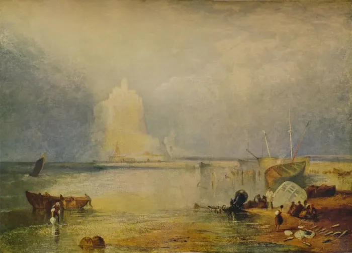 Framed Print : St. Michaels Mount, c1834, (1938) Framed Print : St. Michaels Mount, c1834, (1938)