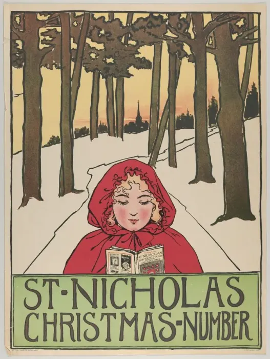Framed Print : St. Nicholas: Christmas Number, 1896. 1896. Creator: Anon Framed Print : St. Nicholas: Christmas Number, 1896. 1896. Creator: Anon