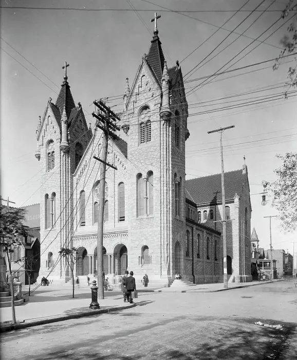 Framed Print : St. Nicholas Church, Atlantic City, N.J. between 1900 and 1910. Creator: Unknown