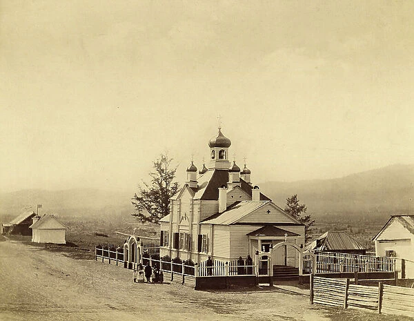 St Nicholas Church Sredne-Kariiskii Mines, 1891. Creator: Aleksei Kuznetsov