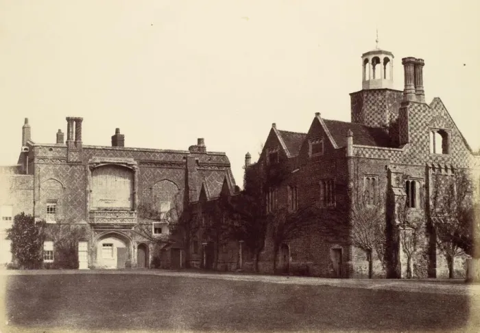 Framed Print : St. Osyths Priory, 1856. Creator: Alfred Capel-Cure Framed Print : St. Osyths Priory, 1856. Creator: Alfred Capel-Cure