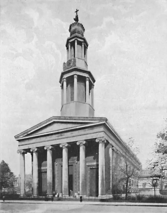 Framed Print : St. Pancras Church, 1904 Framed Print : St. Pancras Church, 1904