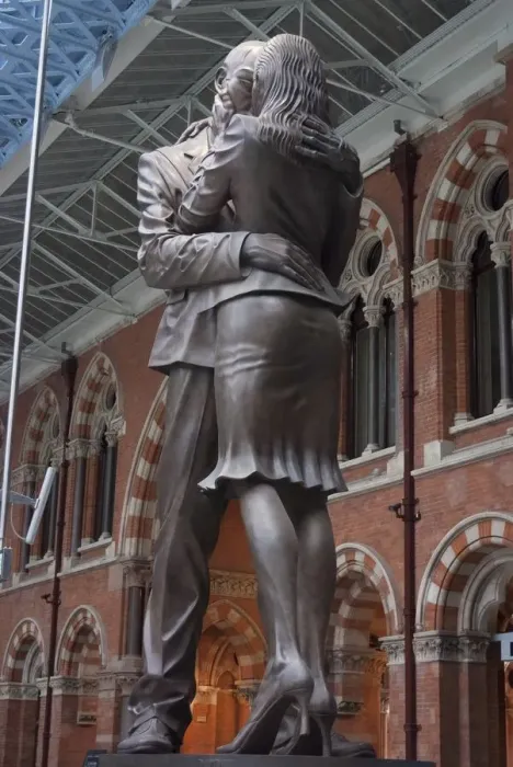 Framed Print : St Pancras station, 2012. Creator: Ethel Davies Framed Print : St Pancras station, 2012. Creator: Ethel Davies