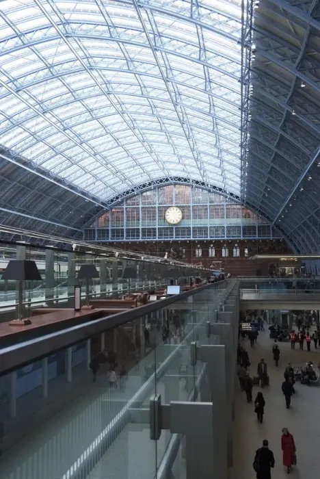 Framed Print : St Pancras Station, 2012. Creator: Ethel Davies Framed Print : St Pancras Station, 2012. Creator: Ethel Davies