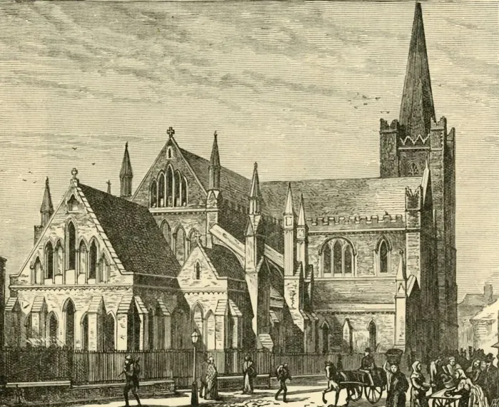Framed Print : St. Patricks Cathedral, 1898. Creator: Unknown Framed Print : St. Patricks Cathedral, 1898. Creator: Unknown
