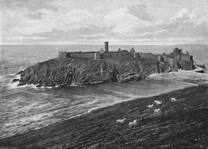 Framed Print : St. Patricks Island, Peel, Isle of Man, c1896. Artist: Chester Vaughan Framed Print : St. Patricks Island, Peel, Isle of Man, c1896. Artist: Chester Vaughan