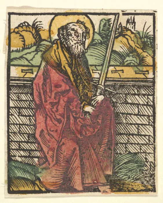 Framed Print : St. Paul (adaptation), after 1512. Creator: Unknown Framed Print : St. Paul (adaptation), after 1512. Creator: Unknown