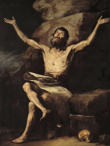 St Paul the Hermit, 1644. Creator: Workshop of Jusepe de Ribera