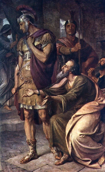 St Paul at Rome, 1926. Artist: Frederic Shields