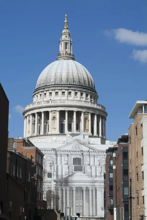 Framed Print : St Pauls, 2010. Creator: Ethel Davies Framed Print : St Pauls, 2010. Creator: Ethel Davies