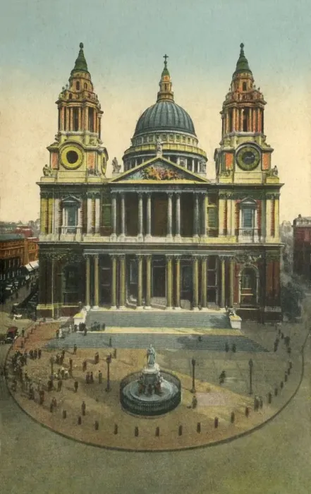 Framed Print : St. Pauls Cathedral, London, c1910. Creator: Unknown Framed Print : St. Pauls Cathedral, London, c1910. Creator: Unknown