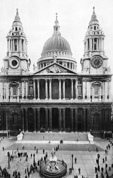 Framed Print : St Pauls Cathedral, London, early 20th century Framed Print : St Pauls Cathedral, London, early 20th century