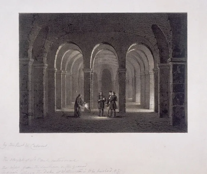 Framed Print : St Pauls Cathedral (new), London, 1852 Framed Print : St Pauls Cathedral (new), London, 1852