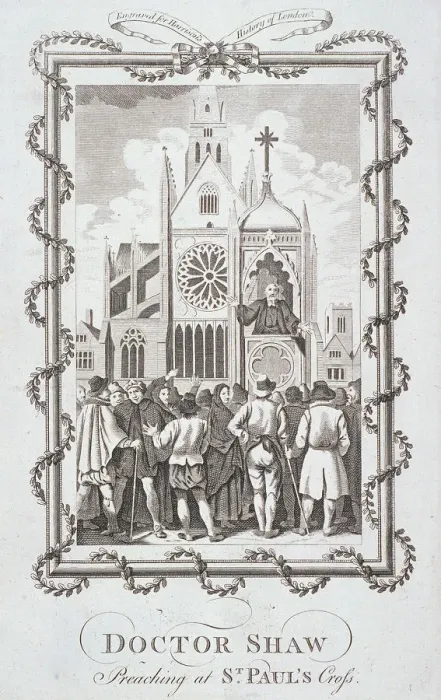 Framed Print : St Pauls Cathedral (old), London, 1776 Framed Print : St Pauls Cathedral (old), London, 1776