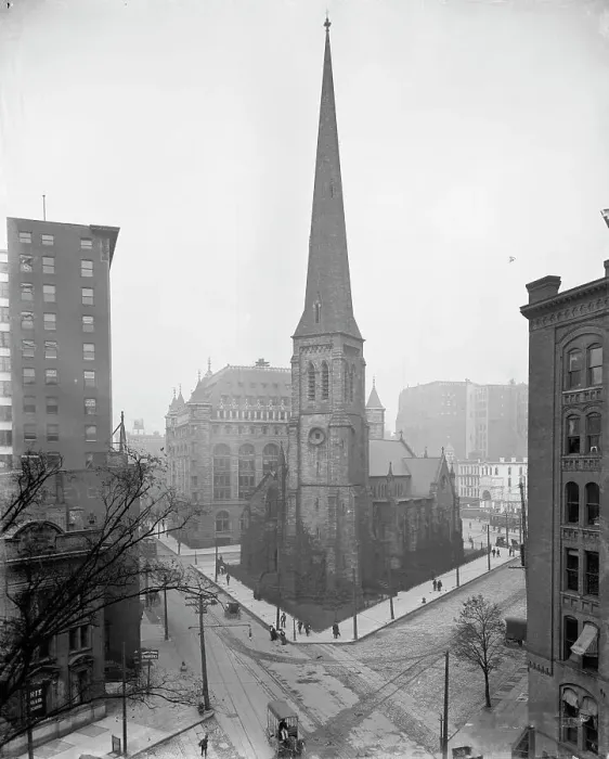 Framed Print : St. Paul's Church, Buffalo, N.Y. c1908. Creator: Unknown Framed Print : St. Paul's Church, Buffalo, N.Y. c1908. Creator: Unknown