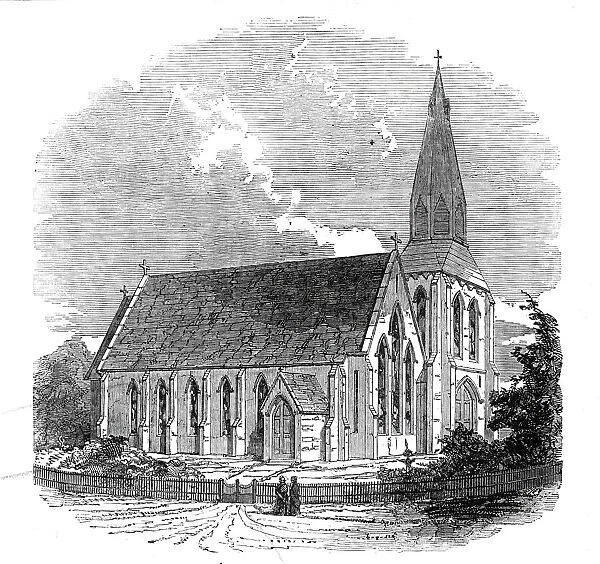 St. Pauls Church, New Zealand, 1845. Creator: Unknown