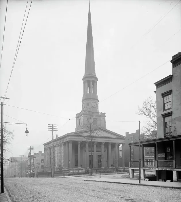 Framed Print : St. Paul's Church, Richmond, Va. between 1900 and 1910. Creator: Unknown Framed Print : St. Paul's Church, Richmond, Va. between 1900 and 1910. Creator: Unknown