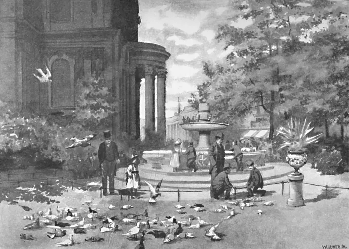Framed Print : St. Paul's Churchyard, 1891. Creator: William Luker. St. Paul's Churchyard, 1891. Creator: William Luker Framed Print : St. Paul's Churchyard, 1891. Creator: William Luker. St. Paul's Churchyard, 1891. Creator: William Luker