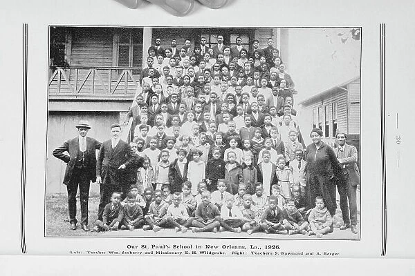 Our St. Paul's School in New Orleans, La. 1926, 1927. Creator: Unknown