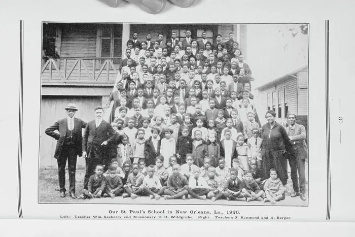 Framed Print : Our St. Paul's School in New Orleans, La. 1926, 1927. Creator: Unknown