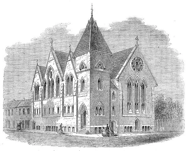 St. Paul's Working Men's Church, Birkenhead, 1864. Creator: Unknown