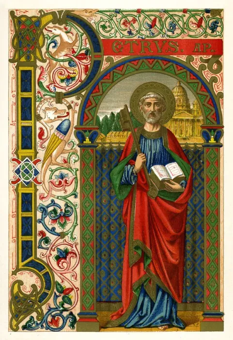 Framed Print : St Peter, 1886 Framed Print : St Peter, 1886