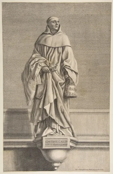Framed Print : St. Peter Celestine. Creator: Conrad Lauwers Framed Print : St. Peter Celestine. Creator: Conrad Lauwers