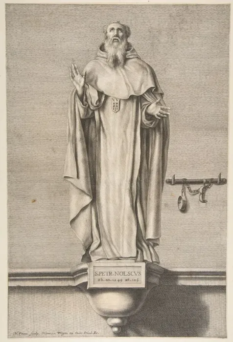 Framed Print : St. Peter Nolscus. n. d. Creator: Nicolas Pitau Framed Print : St. Peter Nolscus. n. d. Creator: Nicolas Pitau