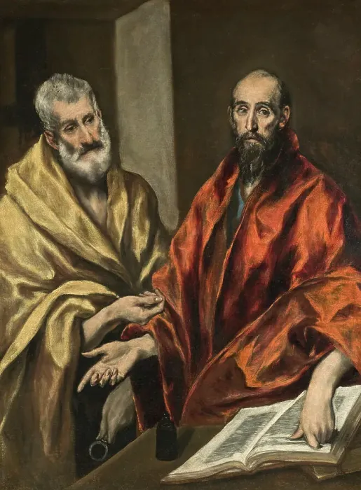 Framed Print : St Peter and St Paul. Creator: El Greco Framed Print : St Peter and St Paul. Creator: El Greco