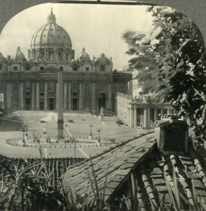 Framed Print : St. Peters, the Greatest of Churches, Rome, Italy, c1930s. Creator: Unknown Framed Print : St. Peters, the Greatest of Churches, Rome, Italy, c1930s. Creator: Unknown