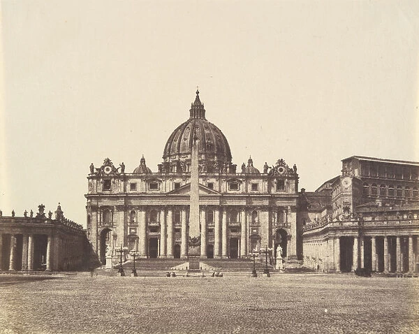 St. Peters, Rome, 1850s. Creator: Unknown