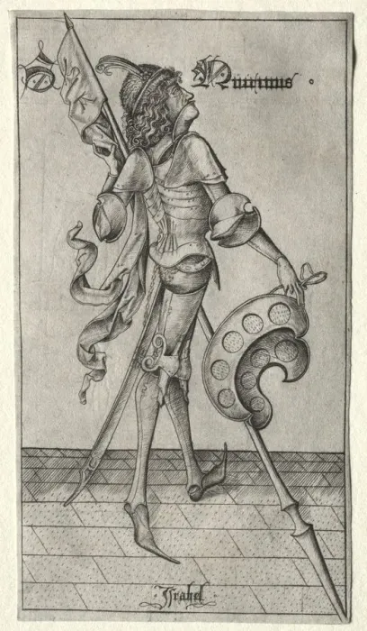 Framed Print : St. Quirinus. Creator: Israhel van Meckenem (German, c. 1440-1503) Framed Print : St. Quirinus. Creator: Israhel van Meckenem (German, c. 1440-1503)