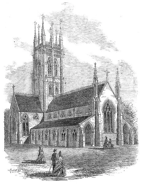St. Saviour's Church, Clapham, 1864. Creator: Unknown