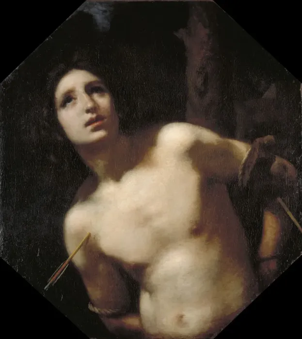 Framed Print : St Sebastian, c1630. Artist Framed Print : St Sebastian, c1630. Artist