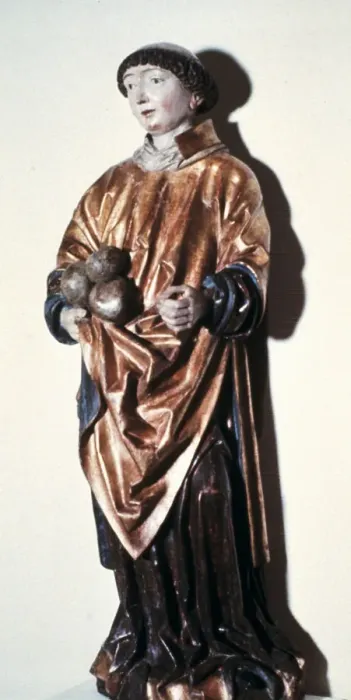 Framed Print : St Stephen, Austrian statue, 1480 Framed Print : St Stephen, Austrian statue, 1480