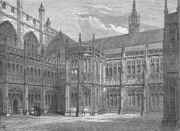 St Stephens Cloisters, 1897