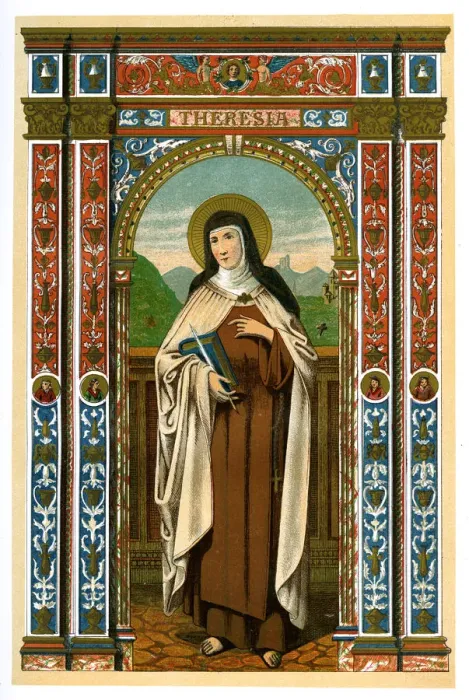 Framed Print : St Theresa of Avila, 1886 Framed Print : St Theresa of Avila, 1886