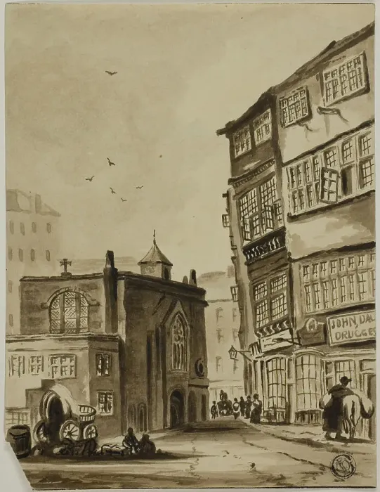 Framed Print : St. Thomas's Chapel Newcastle, n.d. Creator: Unknown Framed Print : St. Thomas's Chapel Newcastle, n.d. Creator: Unknown