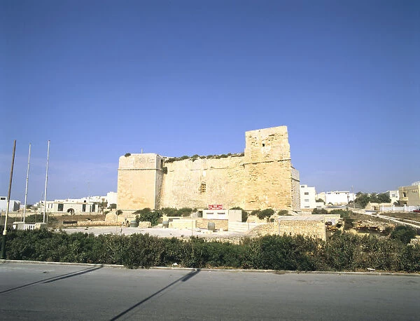 St Thomass Tower, Harbour, Marsascala, Malta