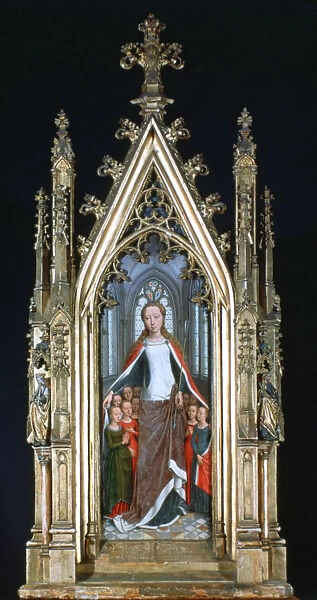 St Ursula Shrine, St Ursula and the Holy Virgins, 1489. Artist: Hans Memling