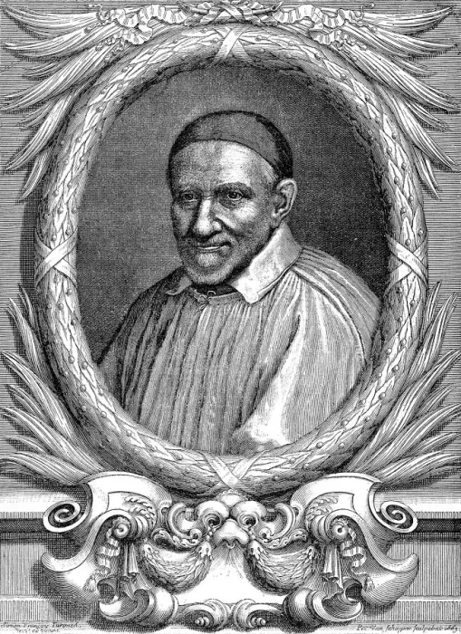 Framed Print : St Vincent de Paul, French priest and philanthropist, 1663 Framed Print : St Vincent de Paul, French priest and philanthropist, 1663