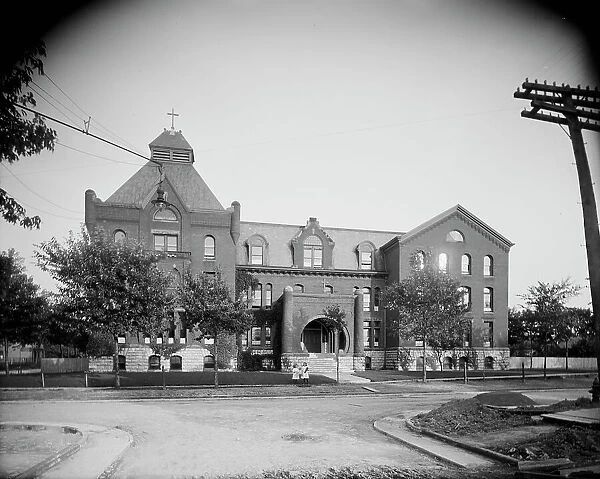 St. Vincent's Orphan's Home, Saginaw, Mich. between 1900 and 1910. Creator: Unknown