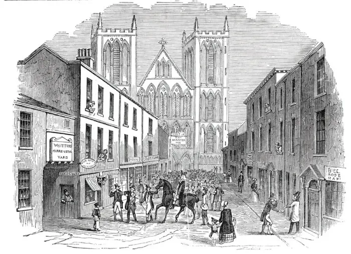 Framed Print : St. Wilfrid Festival, Ripon, 1844. Creator: Unknown Framed Print : St. Wilfrid Festival, Ripon, 1844. Creator: Unknown