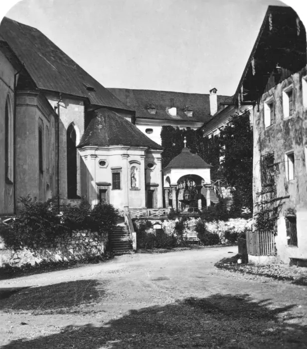 Framed Print : St Wolfgang, Salzkammergut, Austria, c1900s. Artist: Wurthle & Sons Framed Print : St Wolfgang, Salzkammergut, Austria, c1900s. Artist: Wurthle & Sons