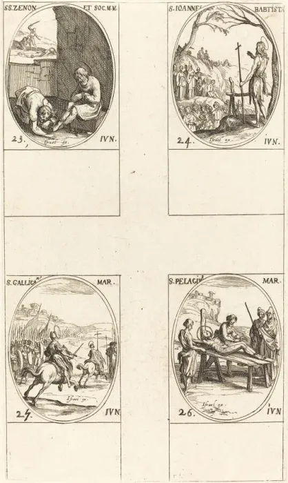 Framed Print : St. Zenon and Companions; St. John the Baptist; St. Gallicanus; St. Pelagius Framed Print : St. Zenon and Companions; St. John the Baptist; St. Gallicanus; St. Pelagius
