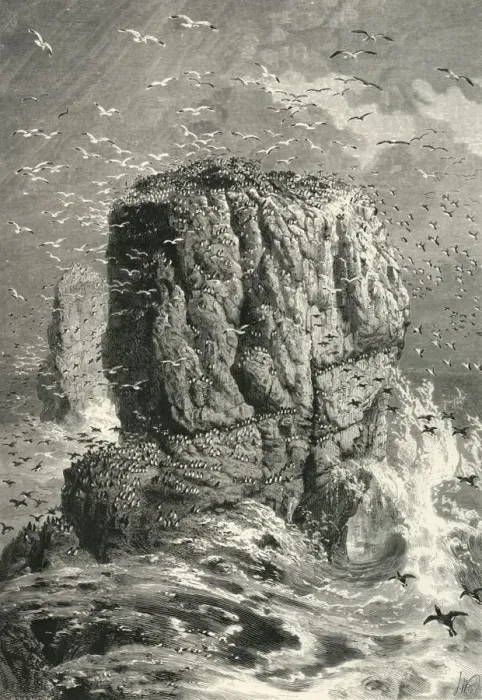 Framed Print : The Stack Rocks, c1870 Framed Print : The Stack Rocks, c1870